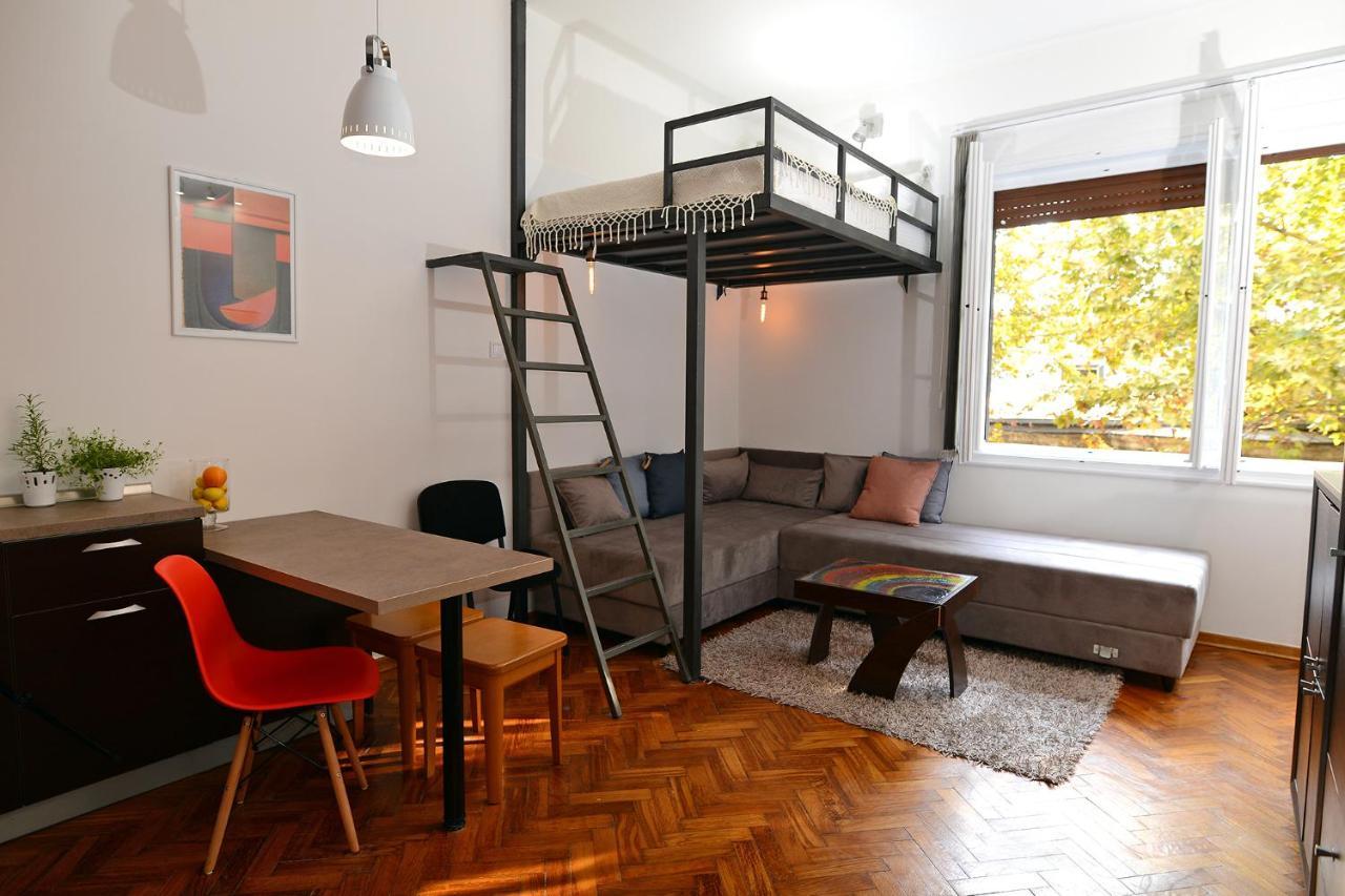 Central Spot Apartments Belgrad Exteriör bild